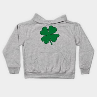 St Patricks Day Shamrock Kids Hoodie